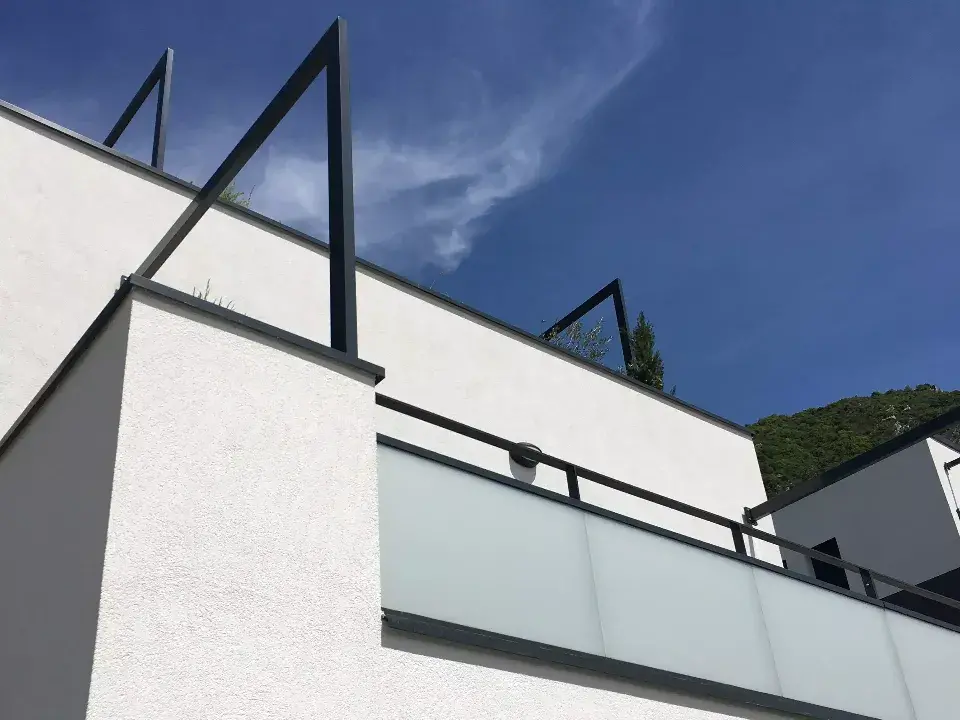 Vue de l'exterieur sur l'immeuble du projet